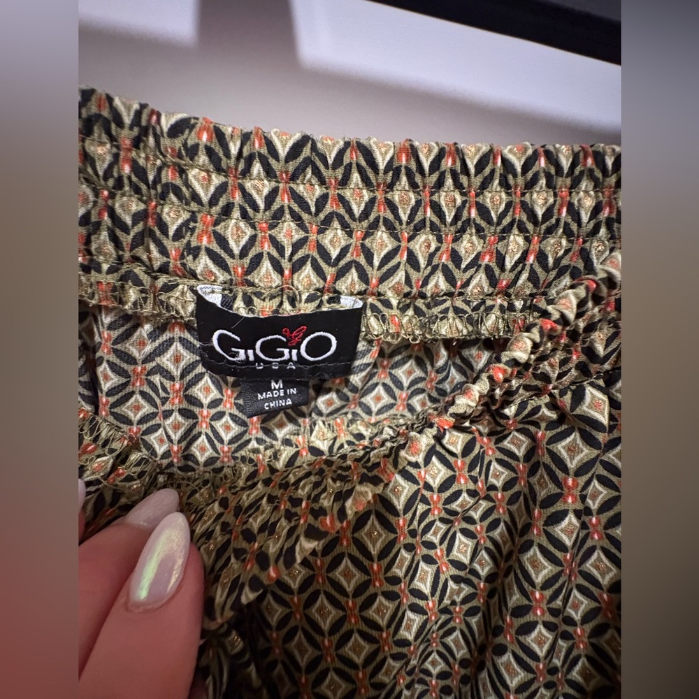 GIGIO Patterned Skirt